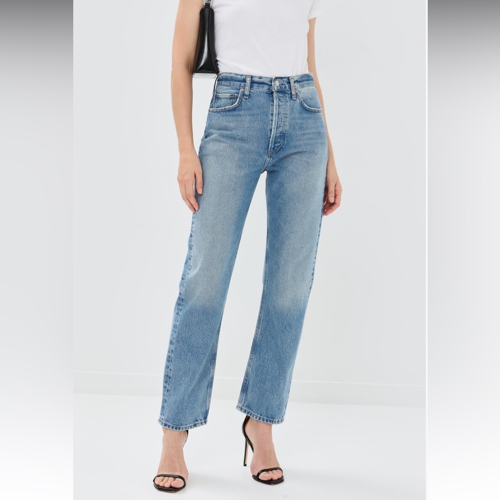AGOLDE 90s Pinch Waist: High Rise Straight Jeans